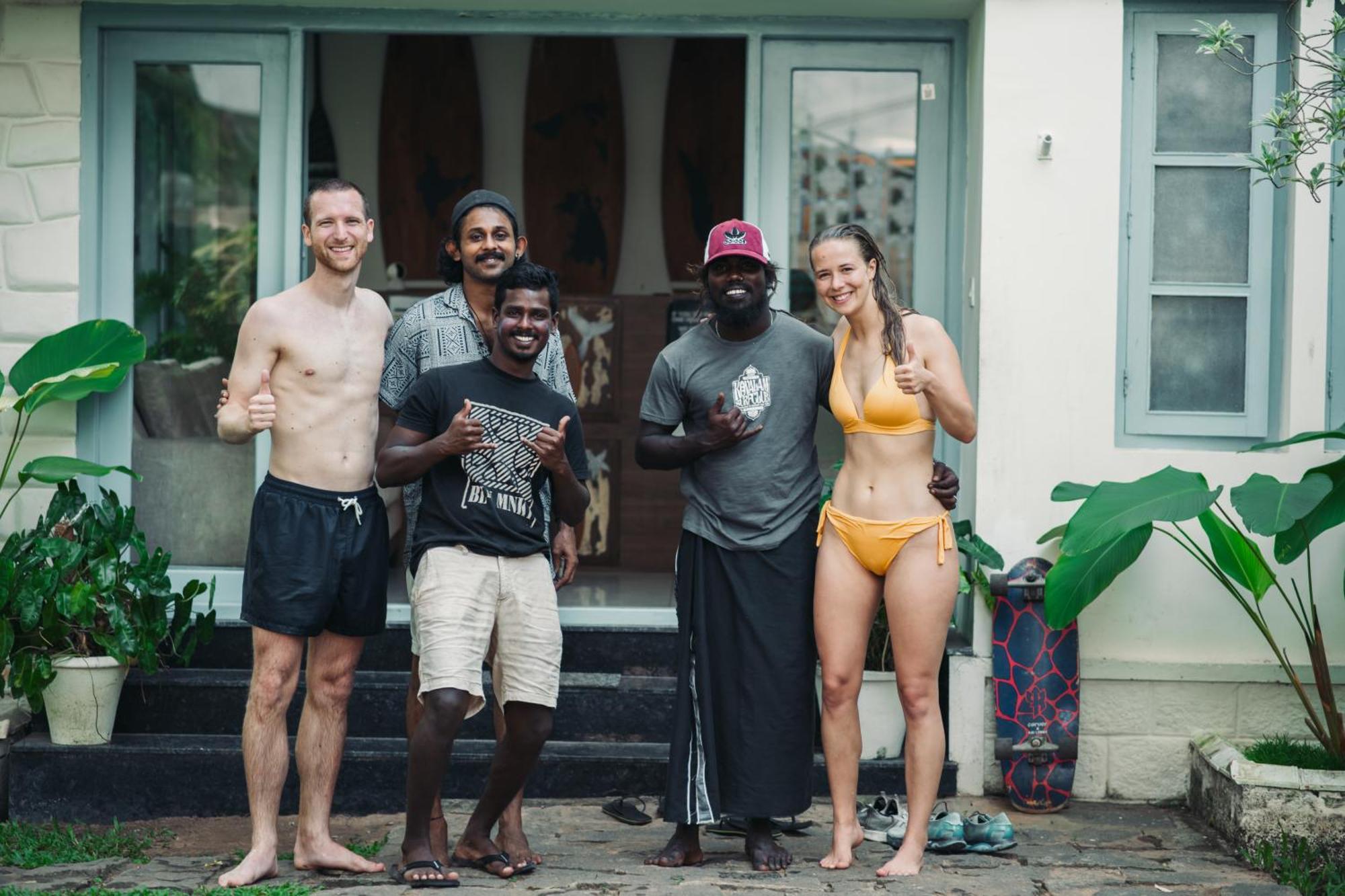 Paddlecult Surf Retreat Panzió Varkala Kültér fotó