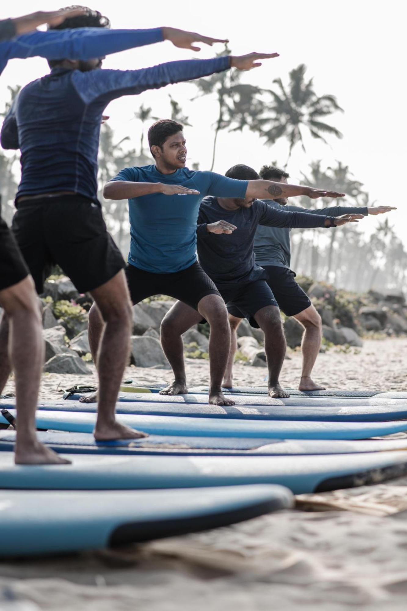 Paddlecult Surf Retreat Panzió Varkala Kültér fotó
