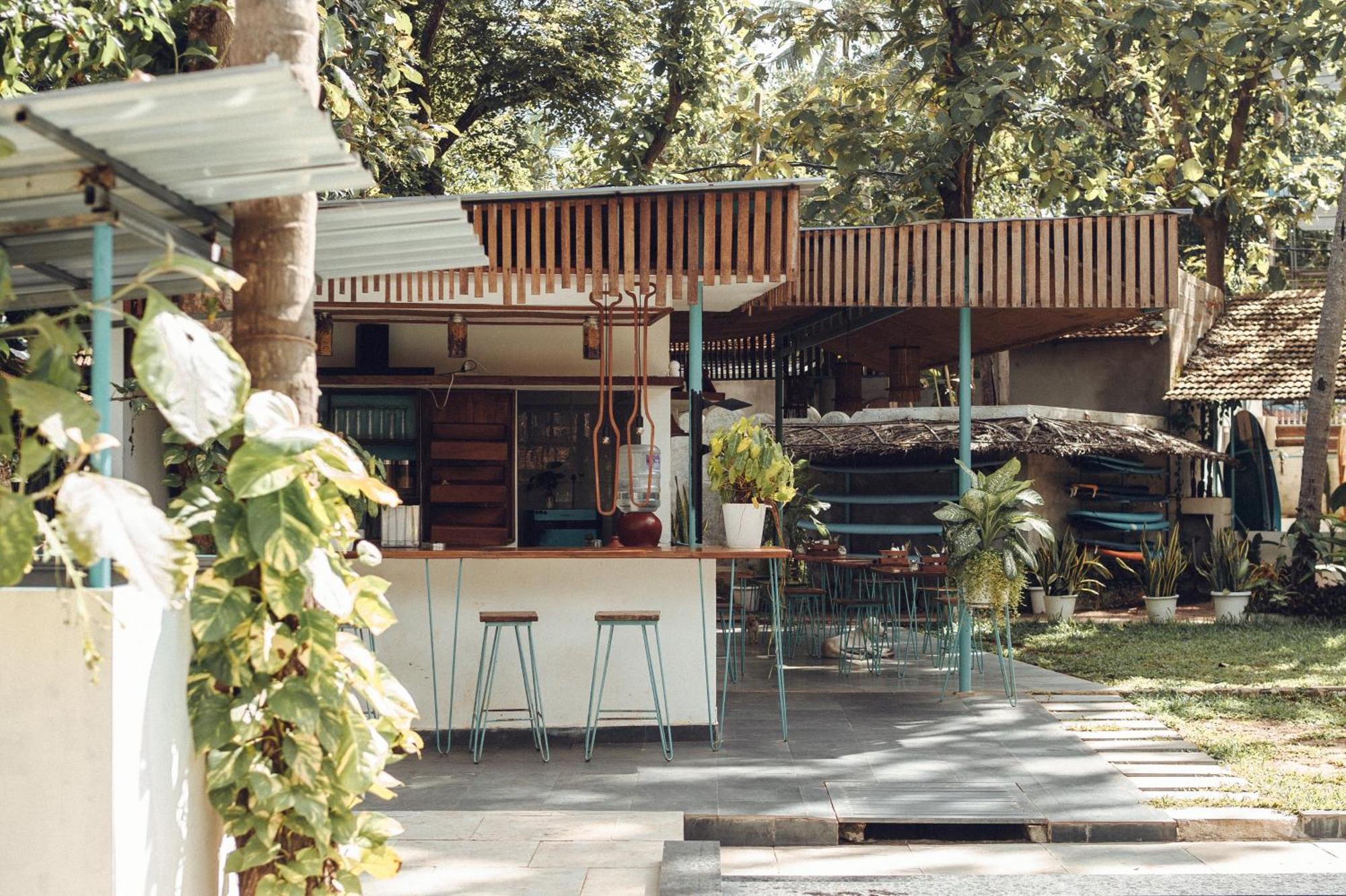 Paddlecult Surf Retreat Panzió Varkala Kültér fotó