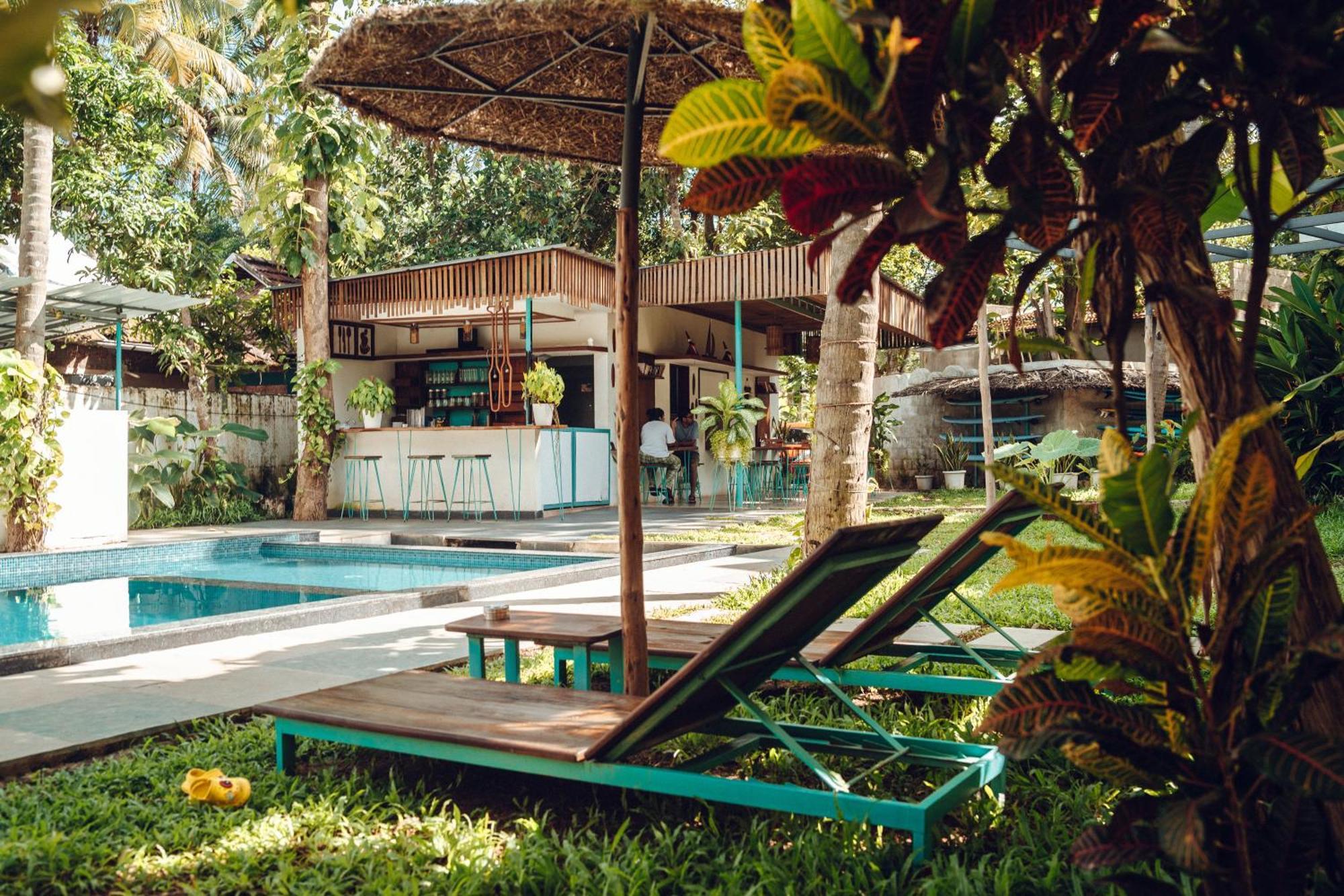 Paddlecult Surf Retreat Panzió Varkala Kültér fotó